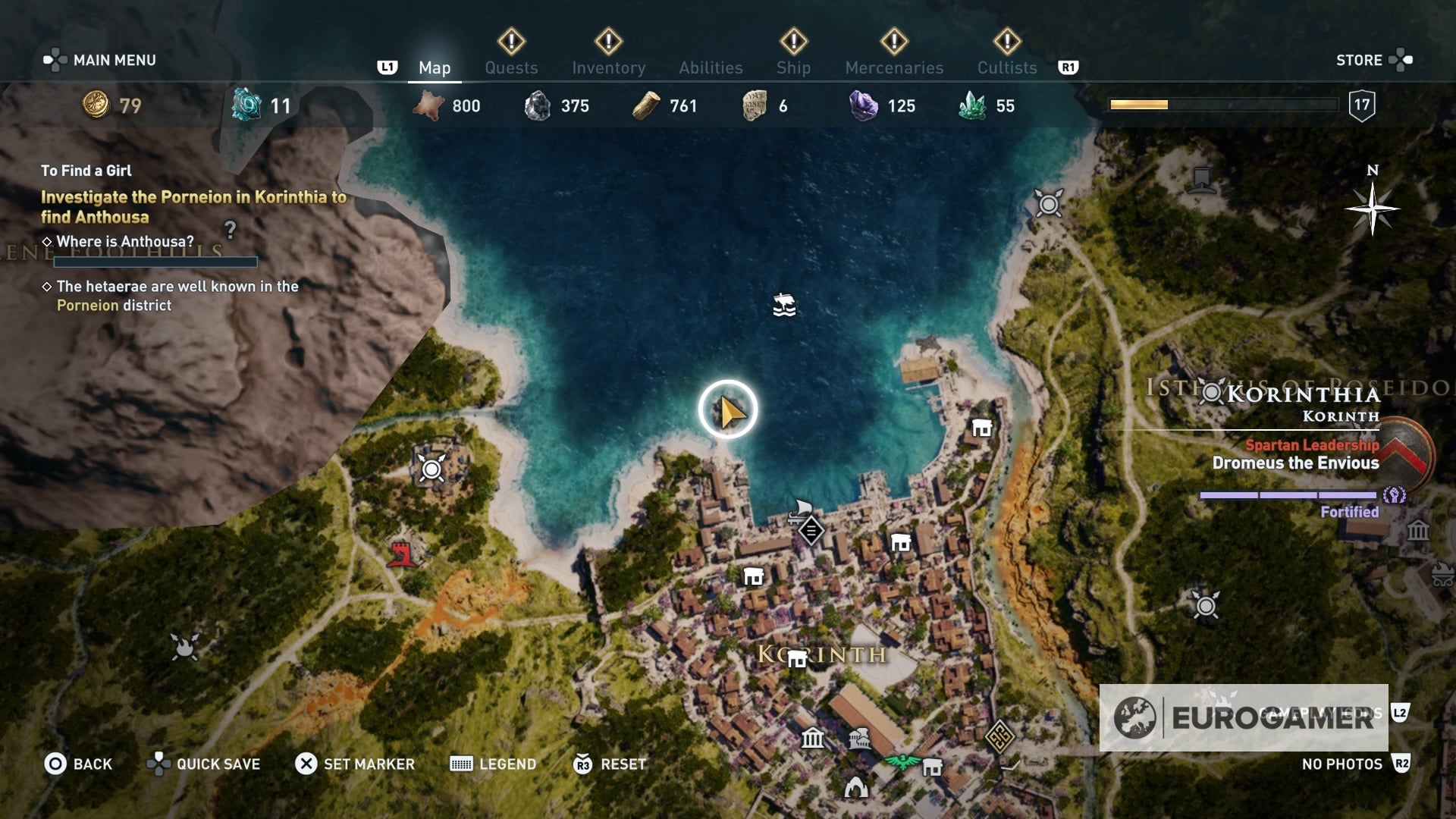 Assassin's Creed Odyssey Turning Tides, An Arm and a Leg riddle